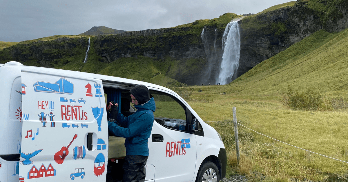 Location de mini van en Islande